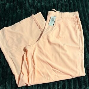 Torrid Peach Wide Leg Pants